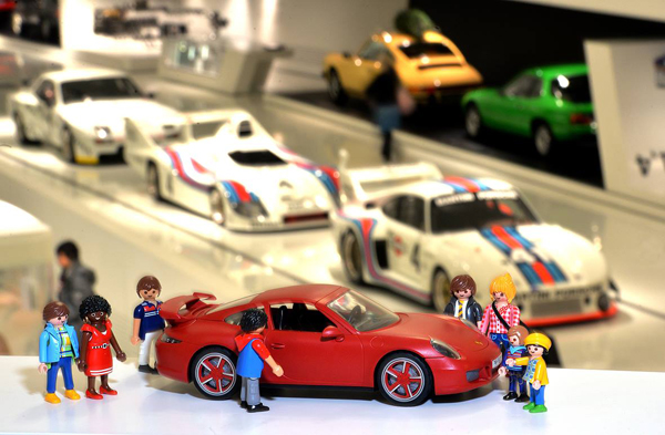 Porsche Carrera S Playmobil family