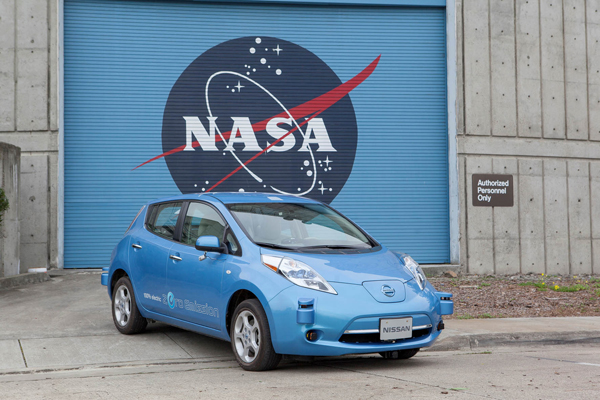 Nissan en NASA samenwerking zelfrijdende autos NASA