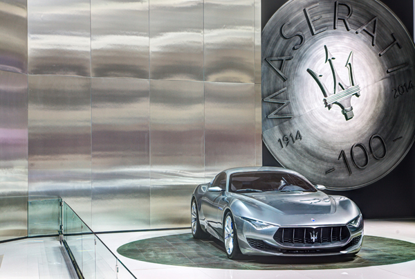 Maserati 2015 Detroit auto show Alfieri concept