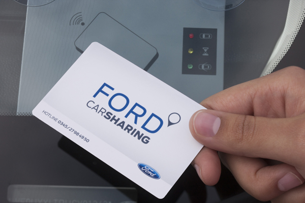 FordSmartMobility FordCarsharingGermany card