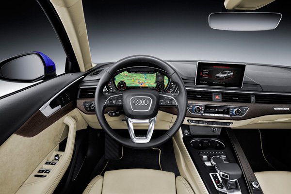 Audi A4 Avant interieur Virtual Cockpit