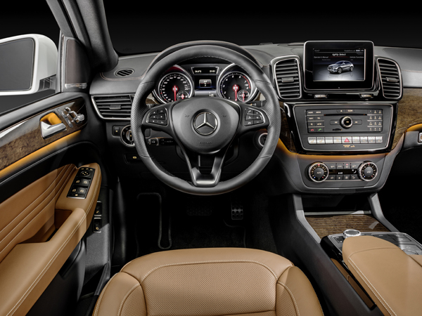 Mercedes-Benz GLE Coupe interieur brown