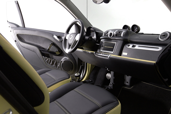smart fortwo MOSCOT interieur