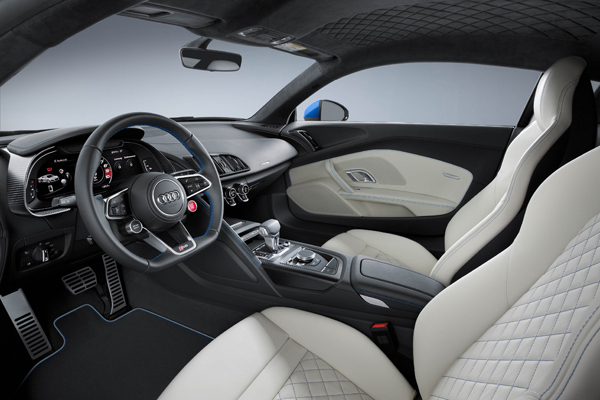 Interieur nieuwe Audi R8