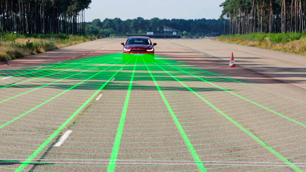 Ford Mondeo Pedestrian Detection scan