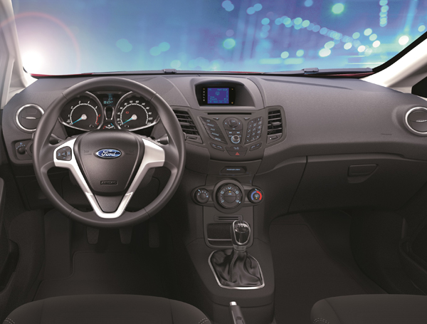 Ford Fiesta White Edition interieur