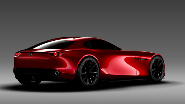 Mazda RX vision back