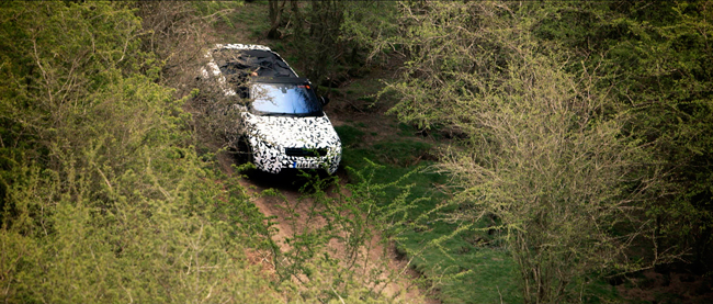 Range Rover Evoque Convertible testing2