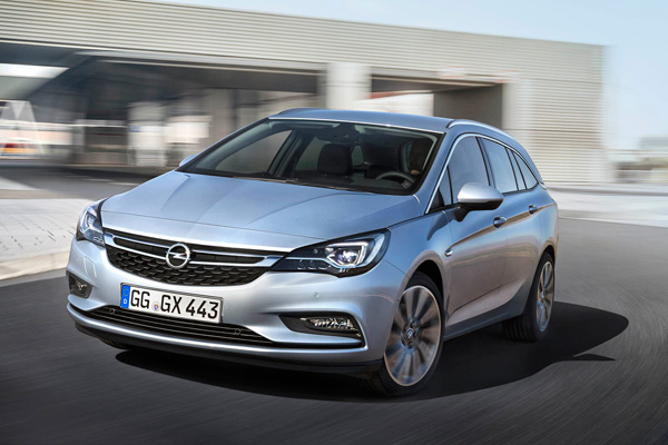 Opel Astra Sports Tourer premiere 3kw front dynamic