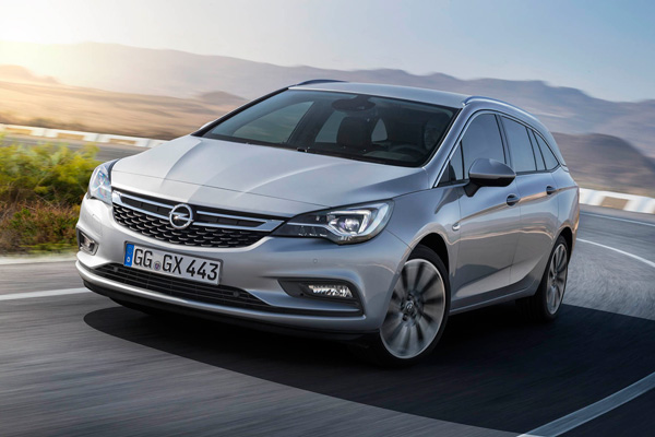 Opel Astra Sports Tourer premiere 3kw front dynamic3