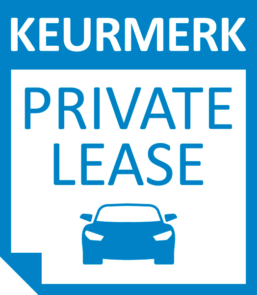 Logo Keurkmerk Private Lease Blauw