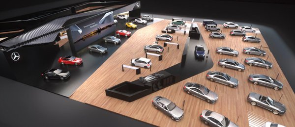Mercedes-Benz Autosalon Geneve 2016 stand