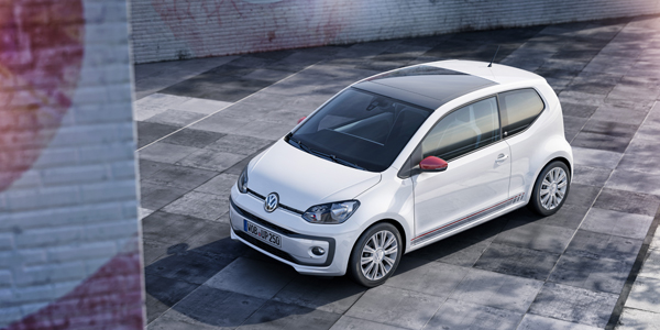 New VW up white 3kw top