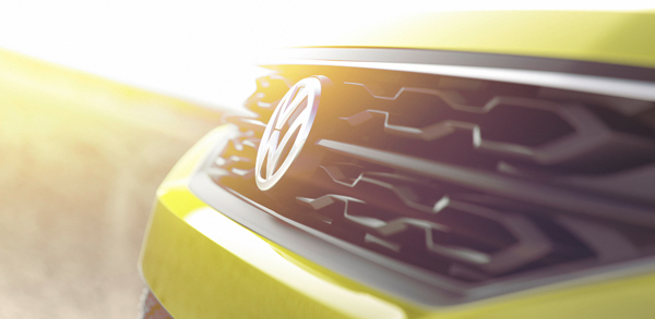 VW SUV Concept grill 2016