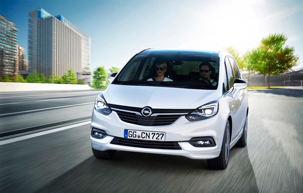 Opel Nieuwe Zafira 3kwfront