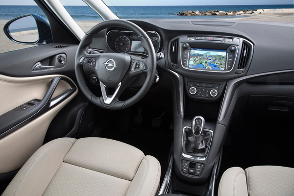 Opel Nieuwe Zafira cockpit
