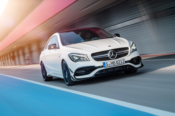 Mercedes CLA Coupe update 3kw front