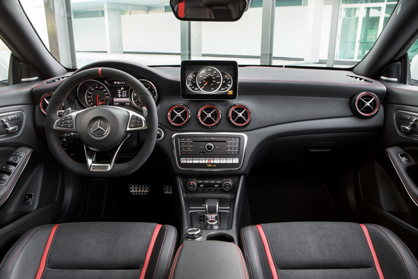 Mercedes CLA Coupe update interior