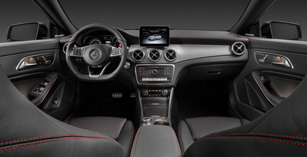 Mercedes CLA Coupe update interior3