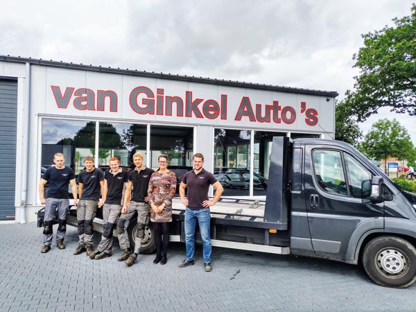 Team foto Van Ginkel Autos-voor website
