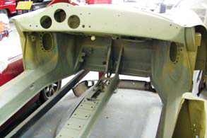 Porsche 356A deel1 cockpit