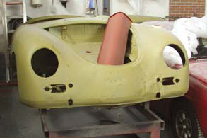 Porsche 356A deel1 neus