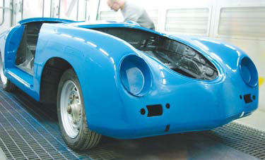 Porsche 356A deel4 gespoten front