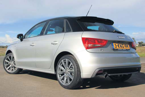 Audi A1 Admired back