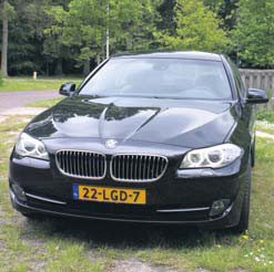 Test BMW 528i front