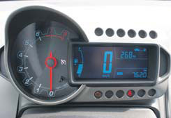Chevrolet Aveo test klokken