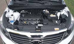 Kia Sportage X-ecutive Plus Pack motorcompartiment