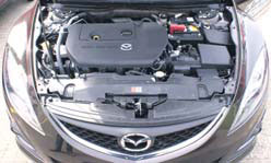 Mazda6 2.0 TS Sportbreak motorcompartiment