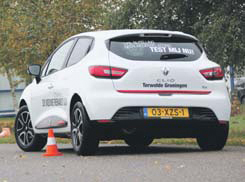 Renault Clio Tce Expression test slalom2