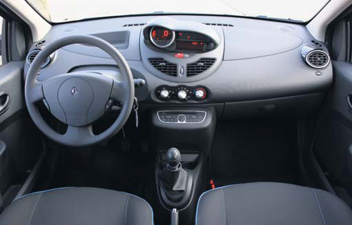Renault Twingo 1.2 16V test interieur