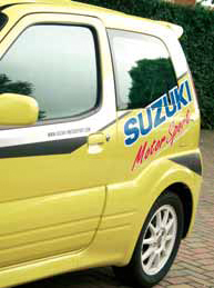 Suzuki Ignis Sport test backdetail