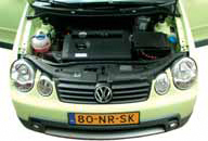 Volkswagen Polo Fun test motorcompartiment