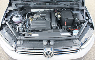 VW-Sportsvan-motorcompartiment