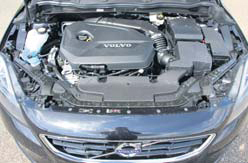 Volvo V40 test motorcompartiment