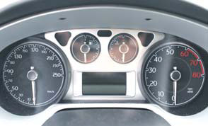 Lancia Delta 1.8 Turbo klokken