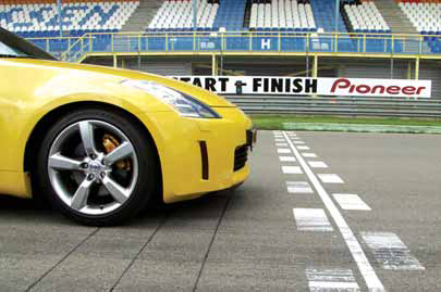 Nissan 350Z GT4 testverslag startfinish