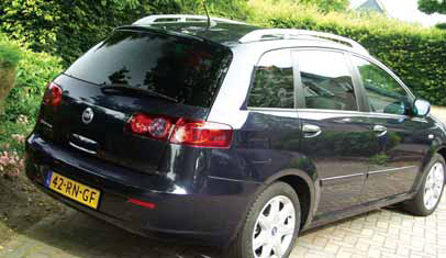 Fiat Croma test achterkant