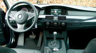 Test BMW 530D interieur