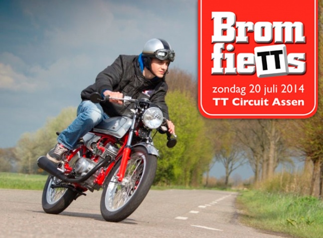 Eerste editie belevingsevenement BromfieTTs op het TT Circuit!