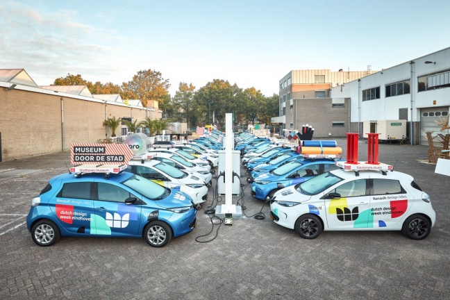 Renault vervoert ruim 60.000 bezoekers Dutch Design Week met elektrische ZOE