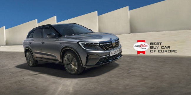 Renault Austral wint titel ‘Best Buy Car of Europe 2023’