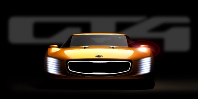 Kia Motors onthult GT4 Stinger tijdens komende North American International Auto Show