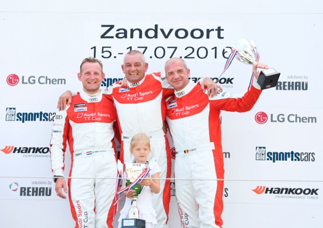 Succesvol weekeinde voor Audi op Circuit Park Zandvoort