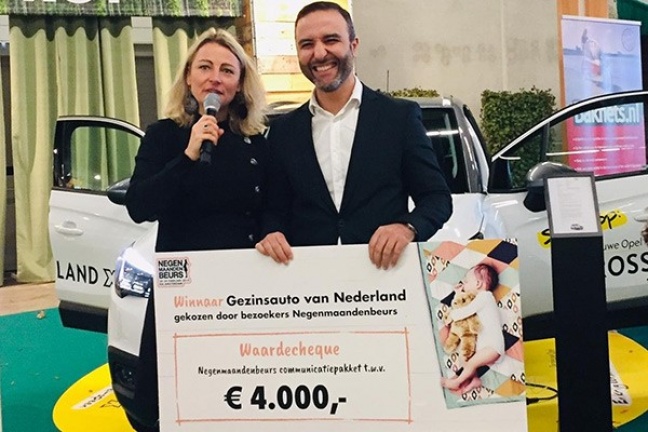 OPEL CROSSLAND X verkozen tot beste gezinsauto van Nederland