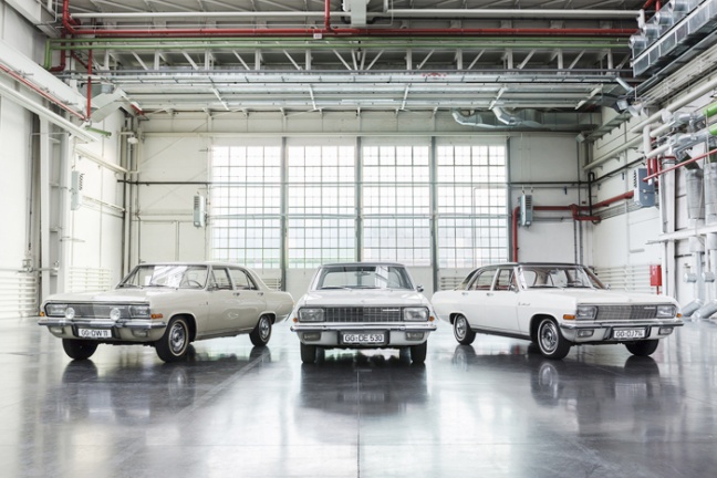 50e verjaardag ‘drie groten’ van Opel: Kapitän, Admiral en Diplomat