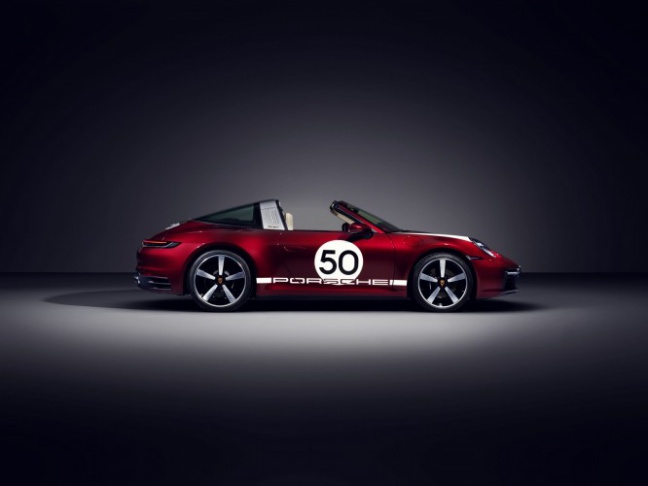 Verleden en heden komen samen in Porsche 911 Targa 4S Heritage Design Edition